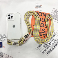 Étui sans fil avec sangle pour S24 Ultra S23 Plus S22 S21 S20 FE A55, lanière transversale, antichoc, nouvelle coque en TPU
