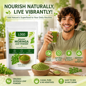 Polvo de hoja de <span class=keywords><strong>Moringa</strong></span> orgánico Natural puro, compatible con la digestión y la inmunidad, polvo de hojas de <span class=keywords><strong>Moringa</strong></span> para la salud - Product Image 4
