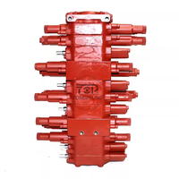 Válvula de Control Hidráulico Principal para Excavadora Kubota U15 U17 U20 U25 U30 221477-01 219971-01 210287-01 para Conjunto de Válvula Hidráulica