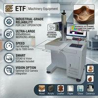 Macchina per Marcatura Laser CO2 RF ad Alta Velocità 30W 60W 100W 200W ad Alta Potenza per Ceramica, Vetro, Legno, Acrilico, Gomma, Pietra