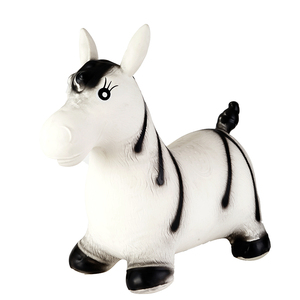 環境に優しいPVC製、工場直販価格、カスタマイズ可能な子供用インフレータブルジャンプアニマルホースホッパーおもちゃ - Product Image 3