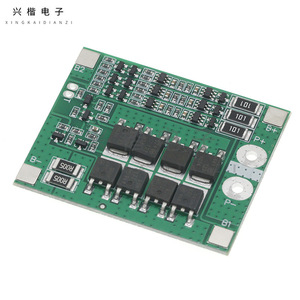 Placa de Protección de Batería 3S 12V 18650 con Balance, Protección Contra Sobrecarga, Sobrecorriente y Descarga Excesiva de 25A - Product Image 1
