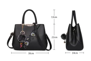 Hot Selling High Quality Sac A Main Femme Embroidery Flower Shoulder Bags Handbag Tote Bag For Women Luxury