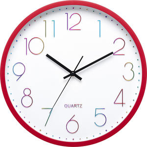 <span class=keywords><strong>Horloge</strong></span> murale décorative durable avec logo personnalisé, 8/10/12/14/16 pouces, pour salon, silencieuse, <span class=keywords><strong>sans</strong></span> <span class=keywords><strong>bruit</strong></span>, <span class=keywords><strong>horloge</strong></span> créative à quartz - Product Image 5