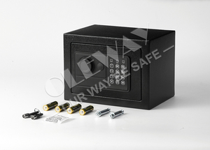 Mini kỹ thuật số an toàn An Ninh hộp điện thép mật khẩu Locker cho tiền và vật có giá trị - Product Image 5