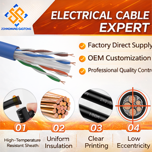 Cat6 UTP 케이블 (사무실 네트워크 CCTV <span class=keywords><strong>PoE</strong></span> 구조화 케이블링용) 23 AWG 305m 풀 박스, 순동, 실내용, 안정적인 성능 - Product Image 2