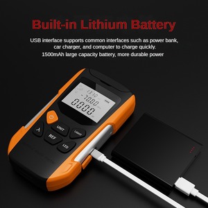 미니 G9 다기능 시각적 결함 탐지기 네트워크 케이블 테스트 광섬유 테스터 FTTH OPM 850 ~ 1625nm 광 전력계 - Product Image 2