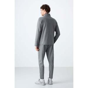 Conjunto Deportivo Gris Melange para Hombre Carlos, Corte Estándar, Informal, Transpirable, para Adultos - Product Image 1