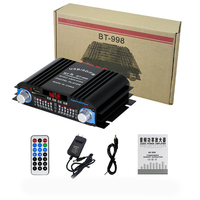 Mini amplificateur de puissance numérique haute puissance, amplificateur audio Bluetooth 12V Hifi pour voiture et usage domestique