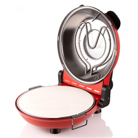 Four à pizza électrique RAF 1200W, plaque de cuisson de 33 cm, machine à cuire la pizza à haute température pour la cuisine à domicile