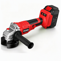 Meuleuse d'angle sans fil sans balais 20V 5 pouces 1400W 10000 tr/min pour préparation, polissage et meulage de surfaces métalliques