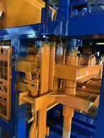 Bloc de béton hydraulique automatique QT4-25 faisant la ligne de production de briques de la machine