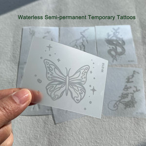Kéo dài 15 ngày không nước hình xăm 100% thực vật dựa trên nước trái cây mực thảo dược bán vĩnh viễn tạm thời hình xăm Sticker - Product Image 2