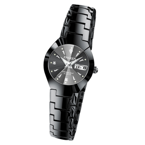 Montre à quartz ultra-fine en acier inoxydable pour femmes, style simple et tendance, étanche, pour un usage quotidien décontracté. - Product Image 4