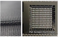 Moustiquaire de fenêtre en PVC enduit, filet anti-insectes et anti-moustiques en polyester, maille anti-animaux domestiques pour portes et fenêtres de maison - Vente en gros