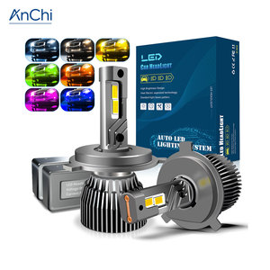 หลอดไฟตัดหมอก LED หลากสีสำหรับรถยนต์รถบรรทุก H1 H7 H4 H11 9004 9005 9006 H3 <span class=keywords><strong>H8</strong></span> H7 - Product Image 1
