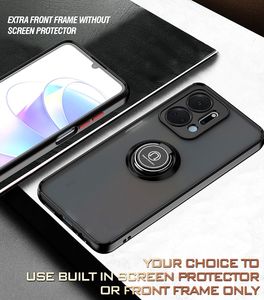 Funda trasera mate de TPU para teléfono móvil, carcasa a prueba de golpes con soporte de anillo de Metal para Huawei Honor X7A X8 X9 5G - Product Image 5