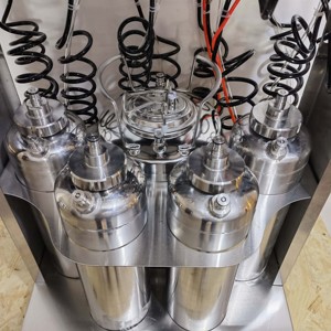 Tự động thép không gỉ <span class=keywords><strong>Chrome</strong></span> lớp phủ kim loại máy móc New PLC thành phần cốt lõi bột sắt thiết bị nhựa sơn cho phun - Product Image 2