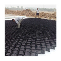 Allée de gravier Geocell Nid d'abeille Plancher en béton Brique Ferme Travaux Stabilisateur de gravier Grille Geocell