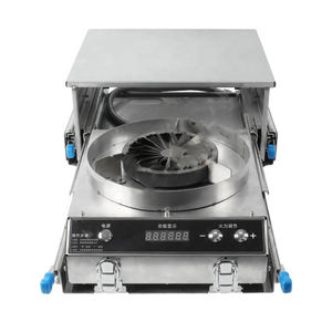 Réchaud à <span class=keywords><strong>gaz</strong></span> portable <span class=keywords><strong>pour</strong></span> véhicule, <span class=keywords><strong>camping</strong></span>-<span class=keywords><strong>car</strong></span>, <span class=keywords><strong>camping</strong></span>, en acier inoxydable argenté, résistant au vent, avec évier - Product Image 2