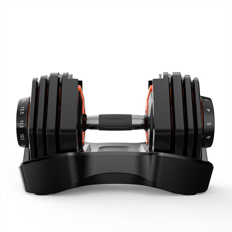 Gym Training fitness dumbbell weight lifting 16KGS adjustable dumbbell set