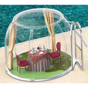 Tentes à bulles, chambres gonflables, tentes à bulles géodésiques gonflables attrayantes à <span class=keywords><strong>louer</strong></span> pour les restaurants, tentes à bulles avec salle de bain - Product Image 3