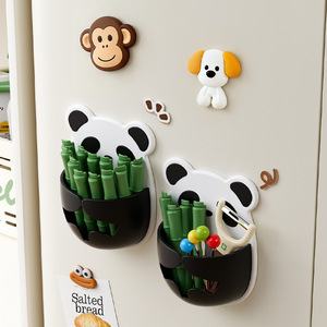 Panda Sealing Clip Magnetic Refrigerator Wall Mount Bag Snack Storage Moisture Proof Dust Proof Cute Novelty Multifunction - Product Image 3