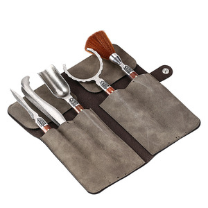 Oogishido <b>Tea</b> <b>Set</b> Six Gentlemen Stainless Steel <b>Tea</b> Tools With Wooden Handle For <b>Tea</b> Ceremony Accessories - Product Image 5