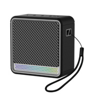 k20 KASINUO Mini Altavoz Portátil de 5.3 Pulgadas con Iluminación LED RGB |   Hasta 5 horas de reproducción para viajes y fiestas