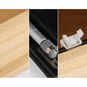 Étagère murale flottante en bois avec compartiment secret pour la décoration de la maison - Product Image 6