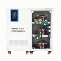 Stabilisateur de tension automatique AVR TNS 20 kVA 220 V triphasé AC avec moteur servo en cuivre