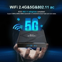 TV98 H313 IPTV STB 8K, Reproductor Multimedia de Internet con Streaming, Potente Procesador de Cuatro Núcleos, Android 14 Premium, Decodificador de TV Inteligente