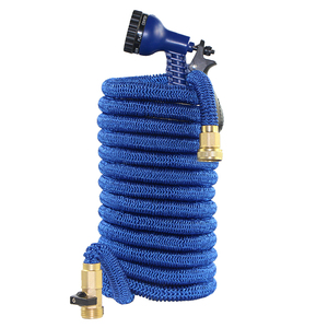 <span class=keywords><strong>Tuyau</strong></span> <span class=keywords><strong>d</strong></span>'<span class=keywords><strong>arrosage</strong></span> flexible en plastique avec raccords en laiton anti-UV, diamètre 3/8'' - Product Image 2