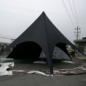 10M Đường Kính Thương Mại Hiển Thị Duy Nhất Top Sao Hình Dạng Đám Cưới Hiển Thị Ngoài Trời Thu thập Đảng Tổ Chức Sự Kiện Bay Lều - Product Image 4