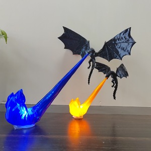 Lámpara LED 3D de Dragón para Estantería, Luz de Dragón Impresa en 3D, Decoración de Halloween 2026, Novedad en Tendencia, Personalizada - Product Image 4