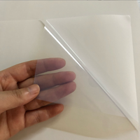 Étiquettes personnalisables pour sacs de sang, autocollantes, en film PP transparent avec doublure PET, adhésif solvant, imperméables et à forte adhérence