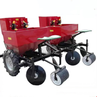 Machinerie agricole Planteuse de pommes de terre à 4 rangs Semoir à pommes de terre agricole avec engrais