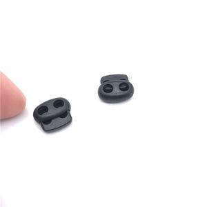 थोक वसंत कस्टम अंत डाट कॉर्ड ताला <span class=keywords><strong>2</strong></span> छेद प्लास्टिक की रस्सी ताला - Product Image 5