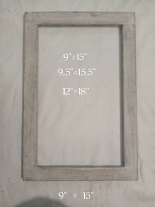 Wooden <b>Shadow</b> <b>Box</b> Frame Hanging Photo Display <b>Box</b> Unfinished Natural Wood Picture Frame Custom Size - Product Image 3