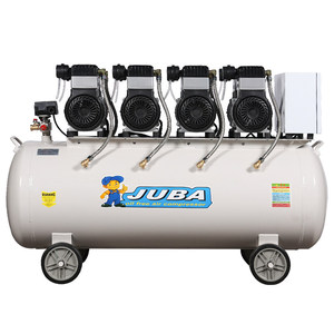 Compresseur d'air à piston silencieux sans huile Hurricane 1600W 230L Garantie 5 ans Peinture au pistolet électrique Réparation automobile industrielle - Product Image 2