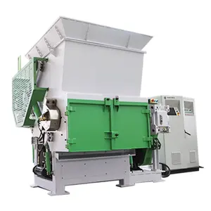 Trục Đơn bọt vải nhựa xô Shredder máy