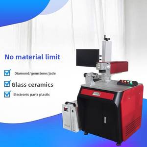 Macchina per marcatura <span class=keywords><strong>Laser</strong></span> Uv bottiglia di vino vetro temperato pietra preziosa di plastica macchina per incisione non metallica macchina per incisione - Product Image 2