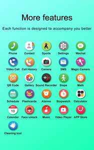 นาฬิกาอัจฉริยะ GT10 สำหรับเด็ก รองรับ 4G <span class=keywords><strong>GPS</strong></span> กันน้ำ IP67 พร้อมวิดีโอคอลและ SOS นาฬิกาข้อมือเด็กพร้อมกล้อง HD และแฟลชการ์ดเสริมการเรียนรู้ - Product Image 5