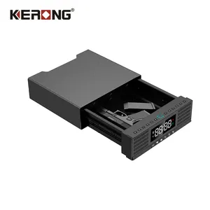 KERONG электронный скрытый шкаф для ювелирных изделий, тип выдвижного ящика с отпечатками пальцев, встроенный офисный портативный ящик для сейфа
