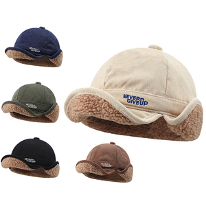 New Corduroy Wool Baseball <strong>Cap</strong> With Visor and Ear Flaps Warm <strong>Cap</strong> Unisex Outdoor Hunting Earflap Winter Hat <strong>Trapstar</strong> - Product Image 2