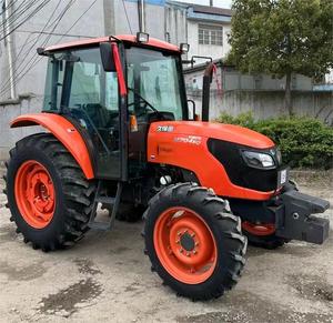 Tracteur agricole Kubota 70hp tracteur de machines agricoles d'occasion pour l'agriculture avec cabine - Product Image 3
