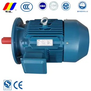 Motor 3kw 7.5kw 55kw 75kw 120kw 220kw 450kw YE4 IE4 para motor elétrico de motor CA trifásico redutor