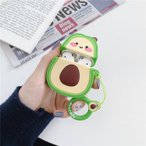 Housse de protection pour écouteurs 3D, fruit, <span class=keywords><strong>avocat</strong></span>, <span class=keywords><strong>Airpods</strong></span> Pro, style adorable, <span class=keywords><strong>Airpods</strong></span> 1/2 - Product Image 3