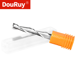 DouRuy CNC fresa carburo 3.175/4/5/6mm 2 carburo di flauto fino taglio a spirale fresa per tagliare il legno punta per intagliare il legno - Product Image 3