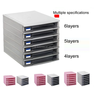 <strong>Stackable</strong> Paper <strong>Trays</strong> Plastic Letter <strong>Tray</strong> <strong>Desk</strong> Organizer Paper Holder Organizer Storage Office <strong>Desk</strong> Accessories - Product Image 3